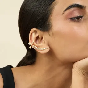 Mocha Mousse Dangler Earrings