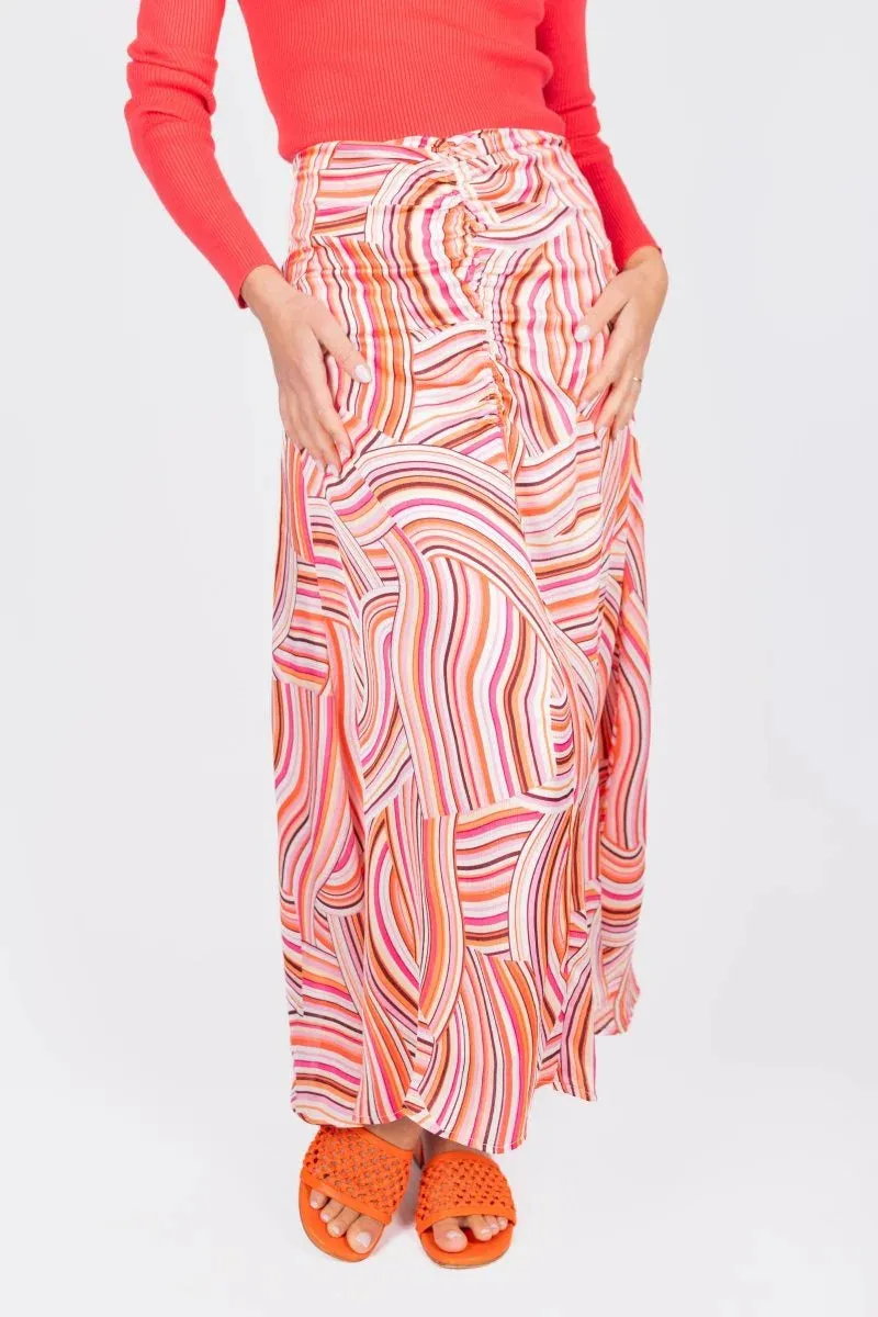 SYLVIE SKIRT (PINK/MULTI)