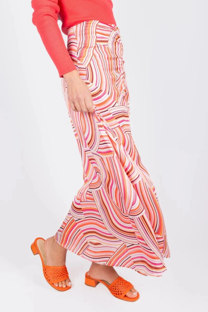SYLVIE SKIRT (PINK/MULTI)