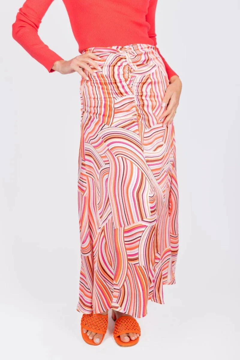 SYLVIE SKIRT (PINK/MULTI)