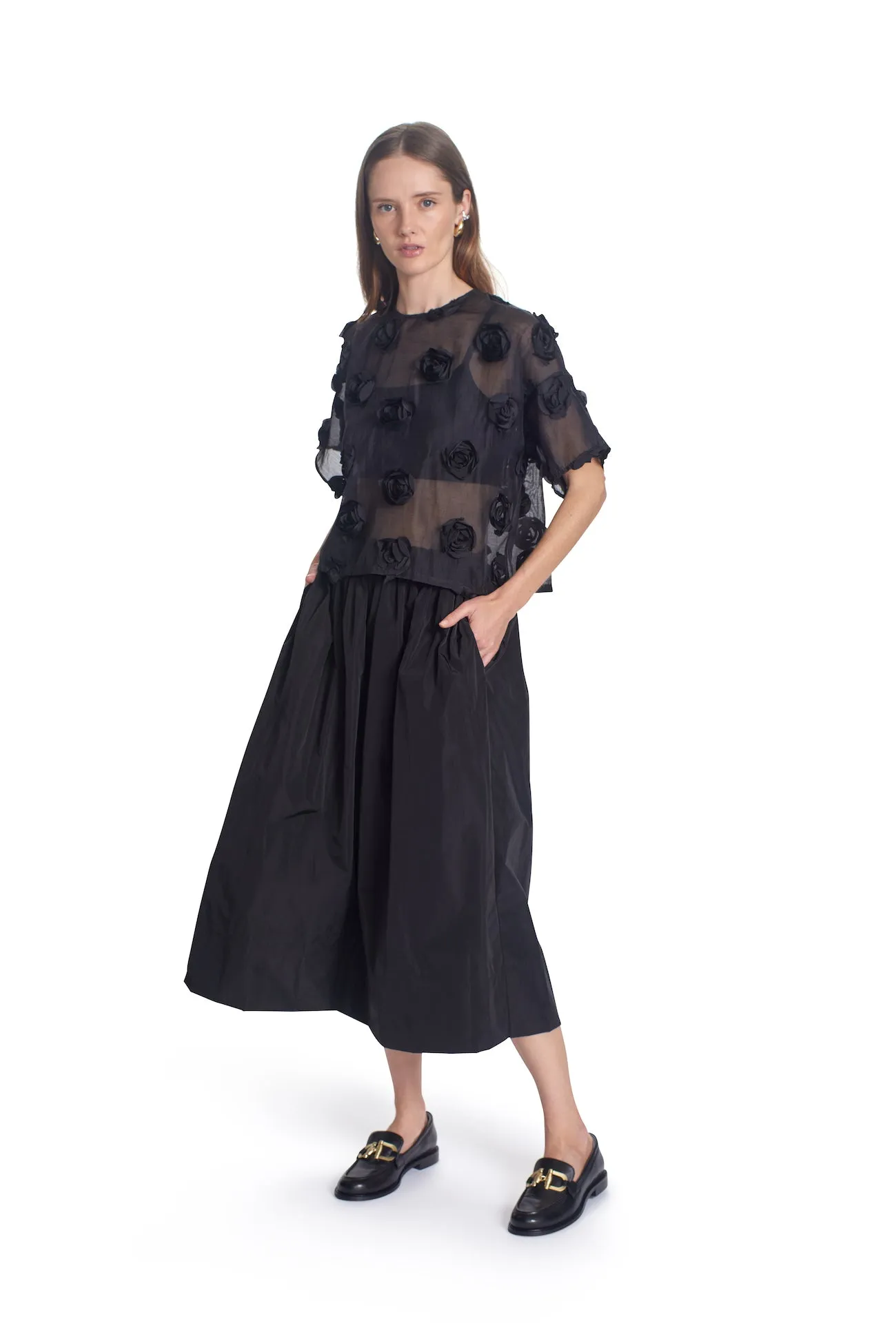 THE PATSY SKIRT-Taffeta