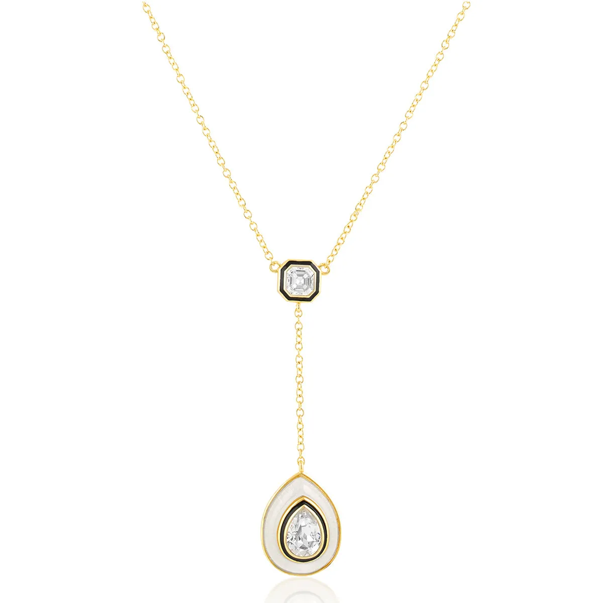 Tidal Treasures Drop Necklace